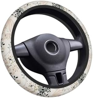 Elastic Steering Wheel Cover, 15 Inch Absorbing Sweat by Unknown