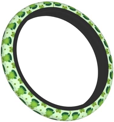 Frog Steering Wheel Cover Anti-Slip and Practical 14.5-15 Inch Universal Car - Image 7