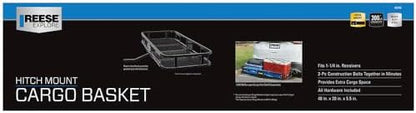 Reese Towpower 63155 Rambler™ Hitch Mount Cargo Carrier, 48 Inch x 20 Inch - Image 4