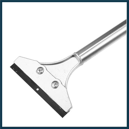 Black Plastic Coated Handle Metal Blade Car Cleaning Ice Snow Scraper - Image 3