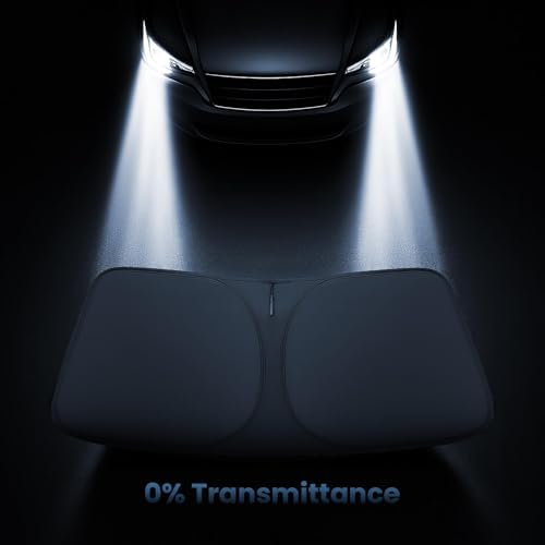 Magnelex Windshield Sun Shade for Kia Carnival 2022-2026, Foldable Car Window - Image 4