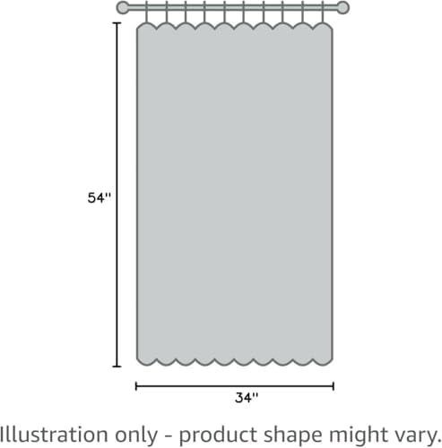 NICETOWN Room Darkening Window Curtain, 2 Panels, 34 x 54-in - Image 6