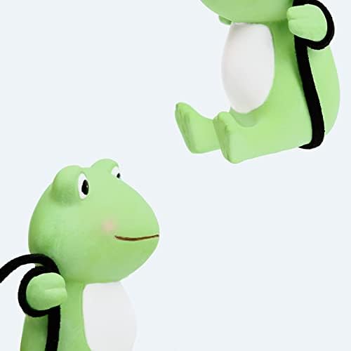 YGMONER Cute Swinging Frog Car Rear View Mirror Hanging Accessories Funny Car - Image 5