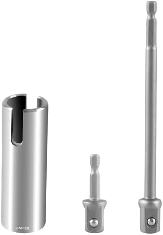 EVRBUL Stainless Steel Scissor Jack Slotted Drill Adapter T-Slot Drill by EVRBUL