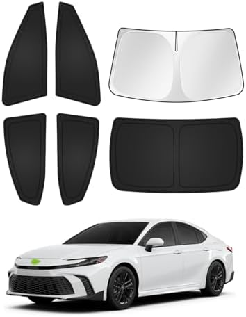 Canvcle Sunshades for 2025 2026 Toyota Camry Accessories Windshield Sun Shade by Canvcle