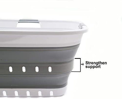 SAMMART 42L Collapsible Plastic Laundry Basket - Image 5