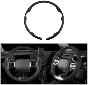 Microfiber Leather Steering Wheel Cover, 14.5-15 inch by Canvcle