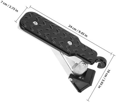 Homoyoyo Folding Car Door Step 7-Level Adjustable Aluminum Alloy Pedal - Image 2