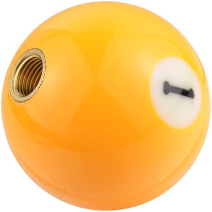 1 Ball Billiard Shift Knob Polished Car Racing Gear Shifter Grip - Image 5