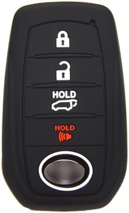 Silicone 4 Buttons Key Fob Cover Case - Image 3