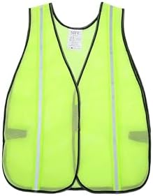 SIFE 1 Pack High Visibility Reflective Safety Vest, Made from Breathable and by SafetyFirst