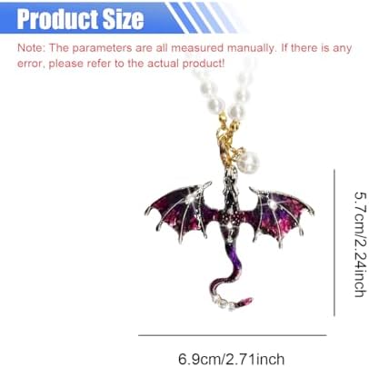 Bling Dragon Car Rear View Mirror Charm - Image 2