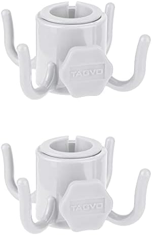 TAGVO Beach Umbrella Hanging Hook, 2 Pack Umbrella Hooks Hanger, 4 Prongs Beach by TAGVO