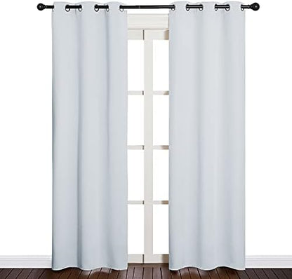 NICETOWN Room Darkening Curtains, 2 Panels, 34 by 84-inch by NICETOWN