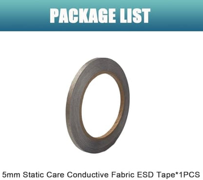 Static Care Conductive Fabric ESD Tape, One Size Fits All Anti Static Heel Tape - Image 2
