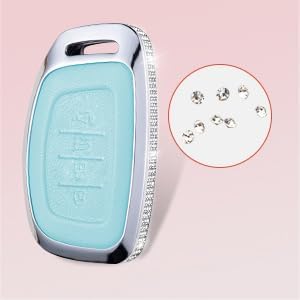 for Hyundai Key Fob Cover with Keychain, 4 Buttons - Image 5