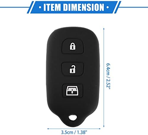 2 Pcs Key Fob Case Cover Compatible - Image 6