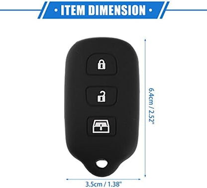 2 Pcs Key Fob Case Cover Compatible - Image 6
