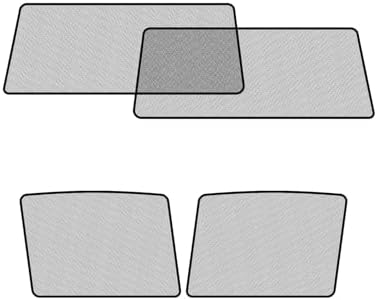Car Window Shades for Toyota RAV4, 4 Pack Car Window Cover for Baby Sun Shade by Unknown