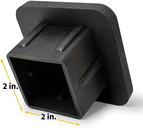 iPick Image for GMC in Red Black Rubber Heavy-Duty 2" Trailer Tow Hitch - Image 4