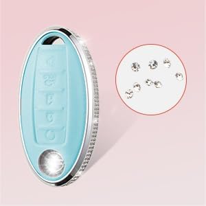 for Nissan Key Fob Cover with Keychain - Image 5