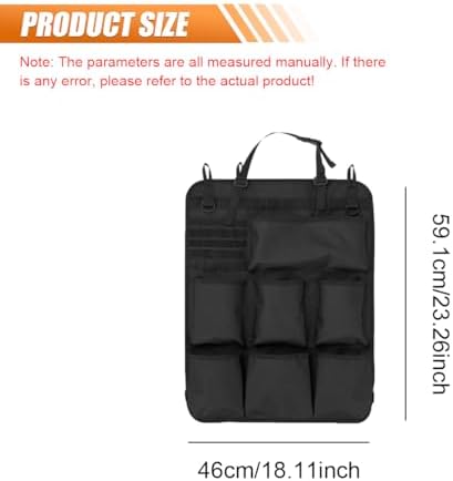 Car Backseat Organizer, Oxford Car Seat Back Protector - Image 2