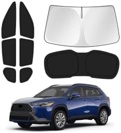 Canvcle Window Shades for 2022-2026 Toyota Corolla Cross Accessories Windshield by Canvcle