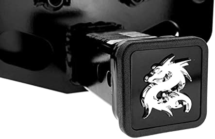 Dragon 3D Emblem Trailer Hitch Cover Tube Plug Insert Fits 1.25" Receivers - Image 4