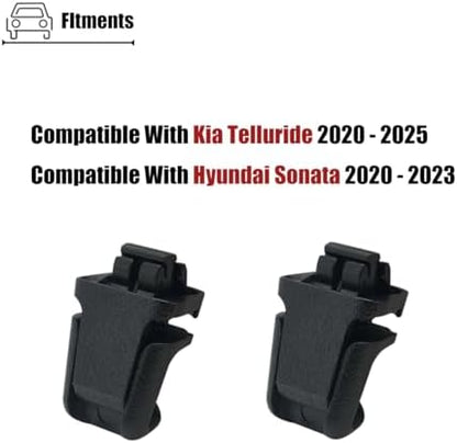 2PCS Rear Door Curtain Hooks Fit - Image 3