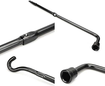 Banas Spare Tire Repair/Changing Tool and Scissor Jack 2 Ton Set - Image 5