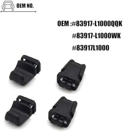 4PCS Rear Door Curtain Hooks Fit - Image 4