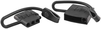CURT 58761 Vehicle and Trailer-Side 4-Pin Flat Wiring Harness Dust Covers by CURT