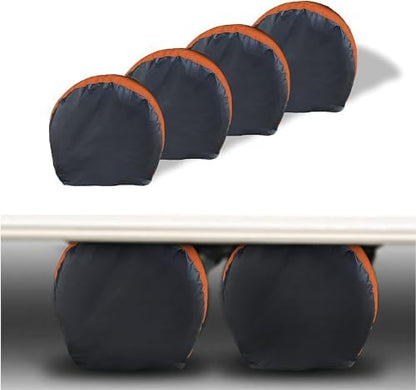 MORNYRAY Tire Covers 4 Pack, Waterproof Anti-UV Snow Sun Rain Tire Covers by MORNYRAY