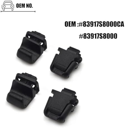 4PCS Rear Door Curtain Hooks Fit - Image 4