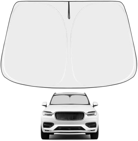 Proadsy Custom Fit 2016-2026 Volvo XC90 Windshield Sun Shade, Blocks Heat by Proadsy