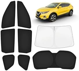 KUST Car Window Shades for Nissan Rogue 2014-2020 Windshield Sun Shade Side by KUST