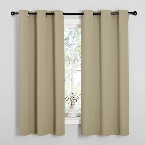 NICETOWN Cocoa Eggnog Blackout Curtains by NICETOWN