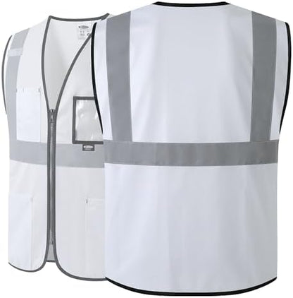 JKSafety Safety Vest for men women Hi Vis Vest - Image 3