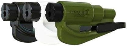 resqme The Original Emergency Keychain Car Escape Tool, 2-in-1 Seatbelt Cutter by resqmeInc