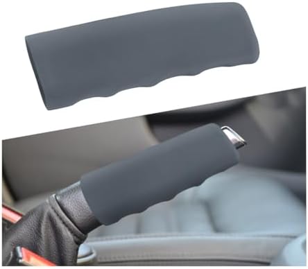 Car Handbrake Cover, Anti-Slip Silicone Auto Hand Brake Comfortable Handle Grip by Unknown