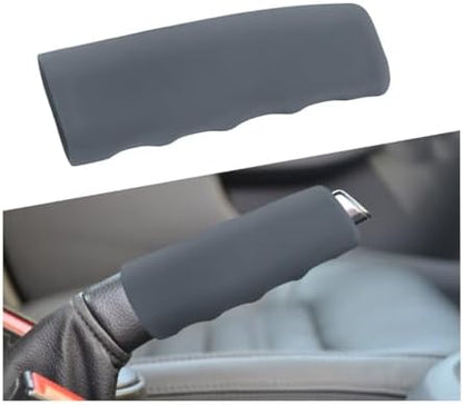 Car Handbrake Cover, Anti-Slip Silicone Auto Hand Brake Comfortable Handle Grip by Unknown