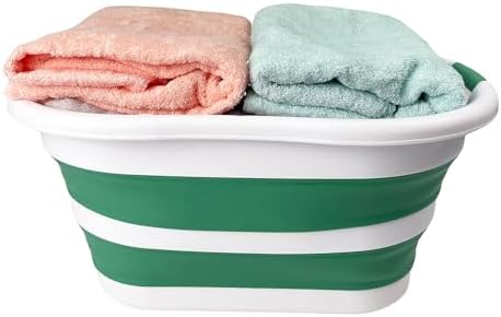 SAMMART 40L Set of 2 Collapsible Plastic Laundry Hamper - Image 3