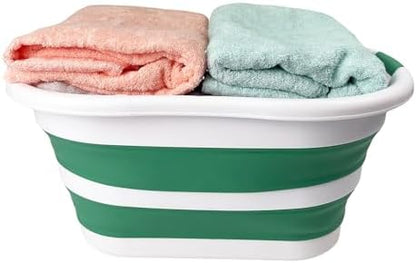 SAMMART 40L Set of 2 Collapsible Plastic Laundry Hamper - Image 3