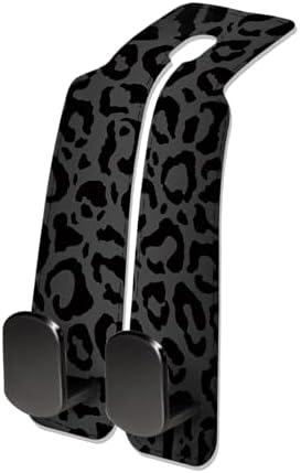 Car Seat Headrest Hook, Universal Leather Cute Hanger Holder Hook, Storage by NUGGHU
