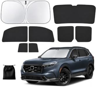 9PCS Car Window Shades for Honda CR-V 2023-2025, Full Set Windshield Side Rear by Unknown