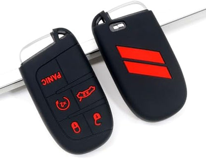 Key Fob Cover for Dodge Accessories 5 Button Key Fob Case - Image 3