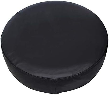 Black Spare Tire Cover for RV Jeep Liberty Wrangler(15" for Tire 27"-29" - Image 6