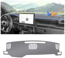 Autorder Gray Dashboard Cover Mat by Autorder