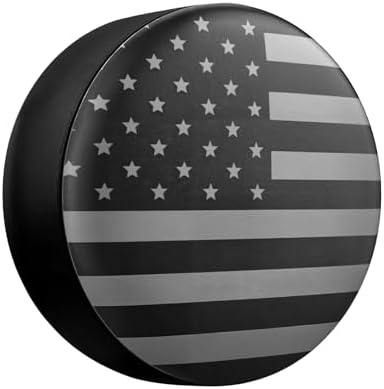 Spare Tire Cover for RV Trailer, Trailer Wheel Covers, Waterproof Leather by Unknown