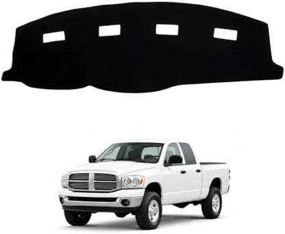 Dash Cover Mat Compatible with Dodge Ram 1500/2500/3500 06-08, 2500-5500 2009 by HPEVA